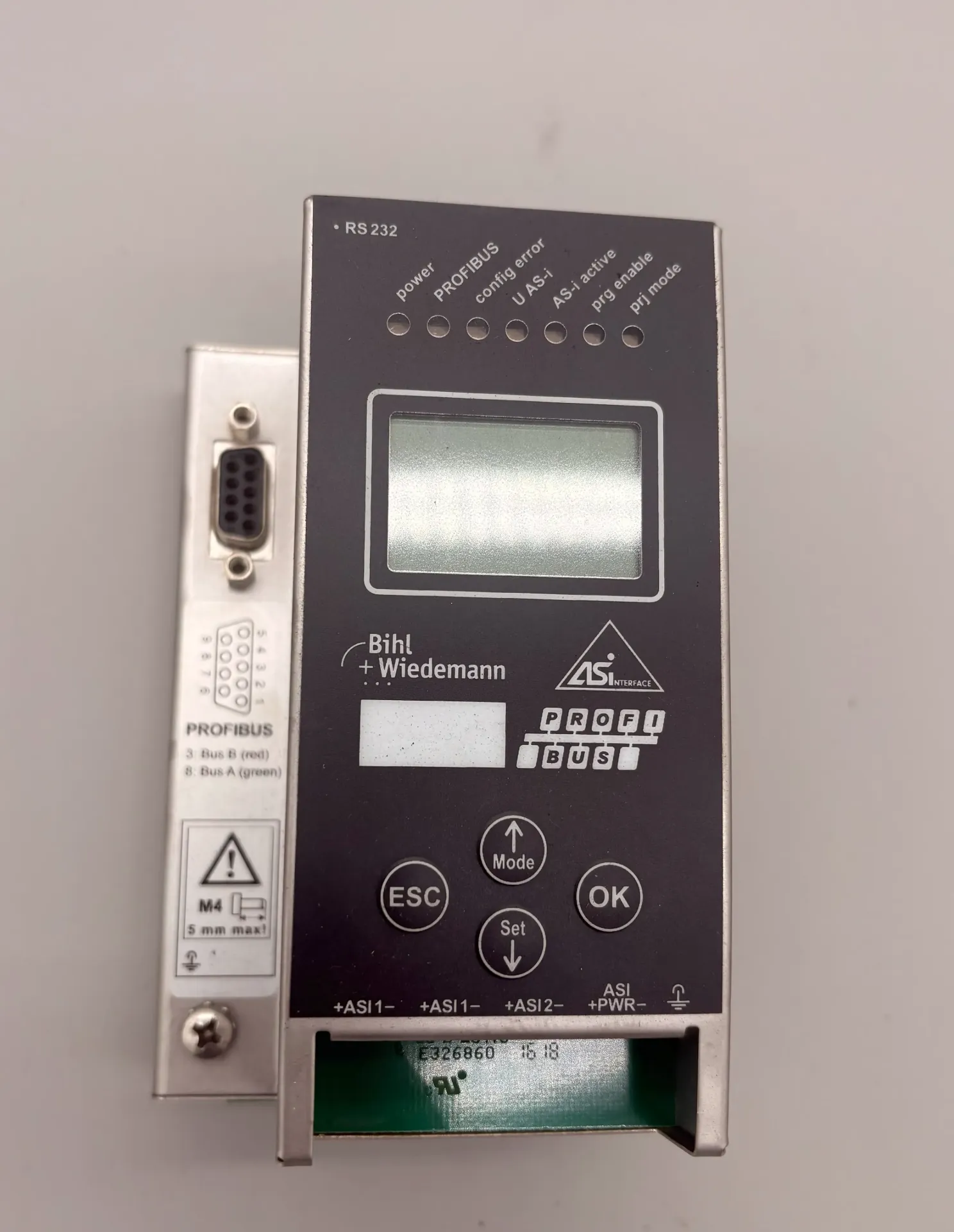 Bihl+Wiedemann BWU1777 AS-i 3.0 PROFIBUS Gateway Edelstahl 2-Master