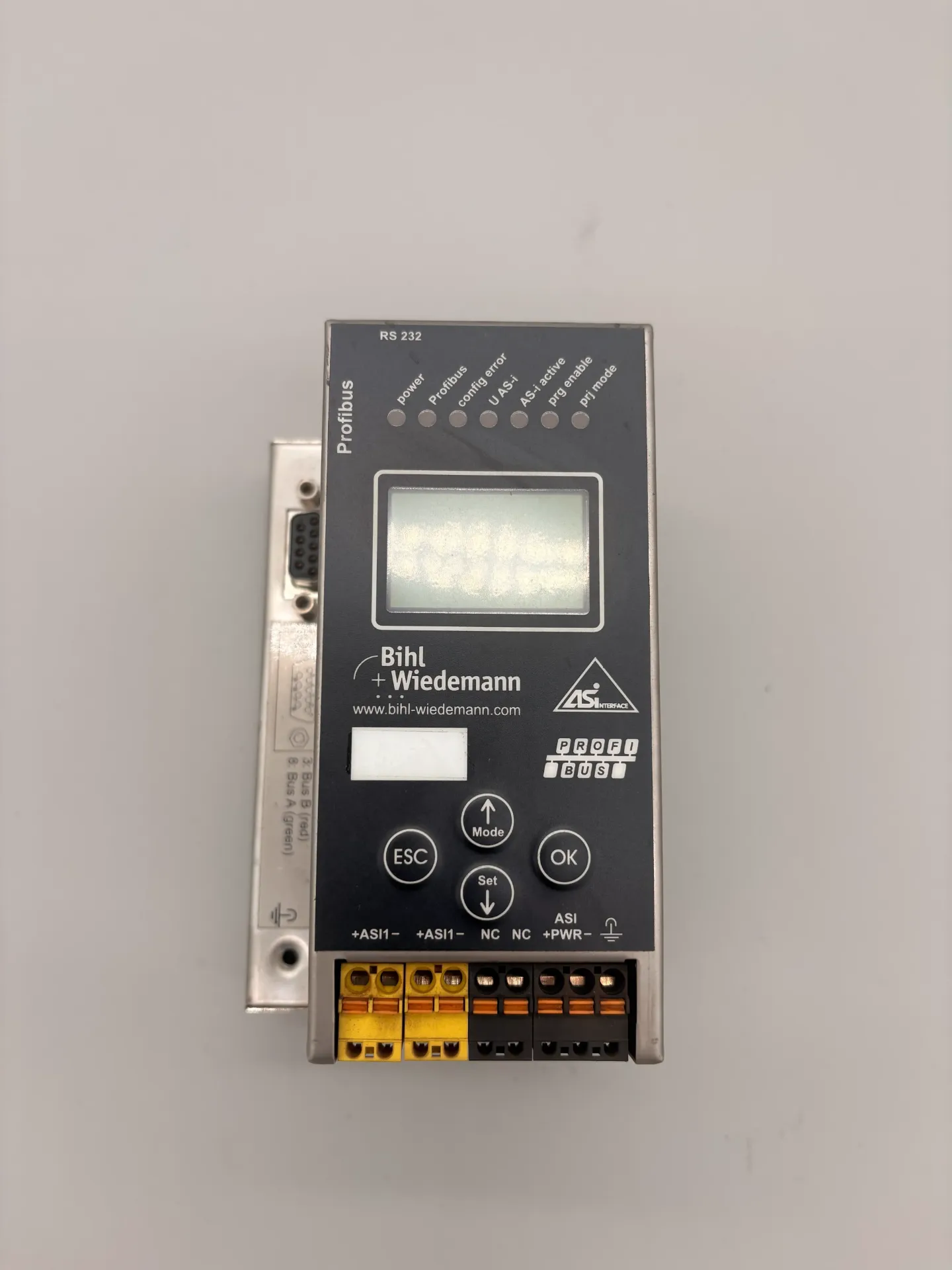 Bihl+Wiedemann BWU1891 AS-i 3.0 PROFIBUS Gateway Edelstahl 1-Master redundant